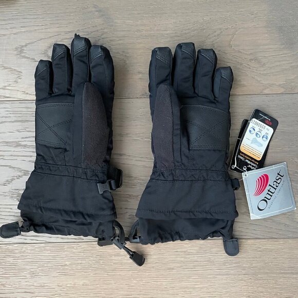 Head Junior Ski DuPont ComforMax Classic Insulation Gloves Black Sz S - Picture 4 of 9